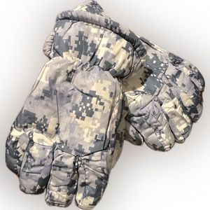 Kids Cold weather waterproof Snowboarding Skiing Gloves